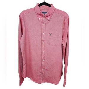 American Eagle Men's long sleeve button up, Medium. NWOT